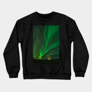 What's at the End of the Aurora? Crewneck Sweatshirt